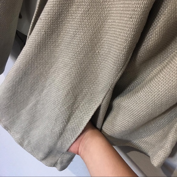 SOLD EILEEN FISHER | LINEN / COTTON BLAZER - Picture 4 of 7